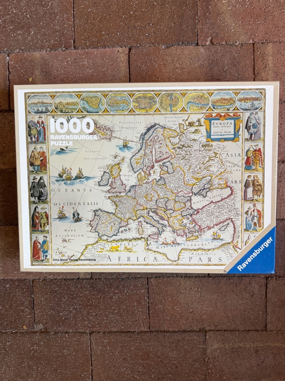 Ravensburger Europe Map Puzzle
